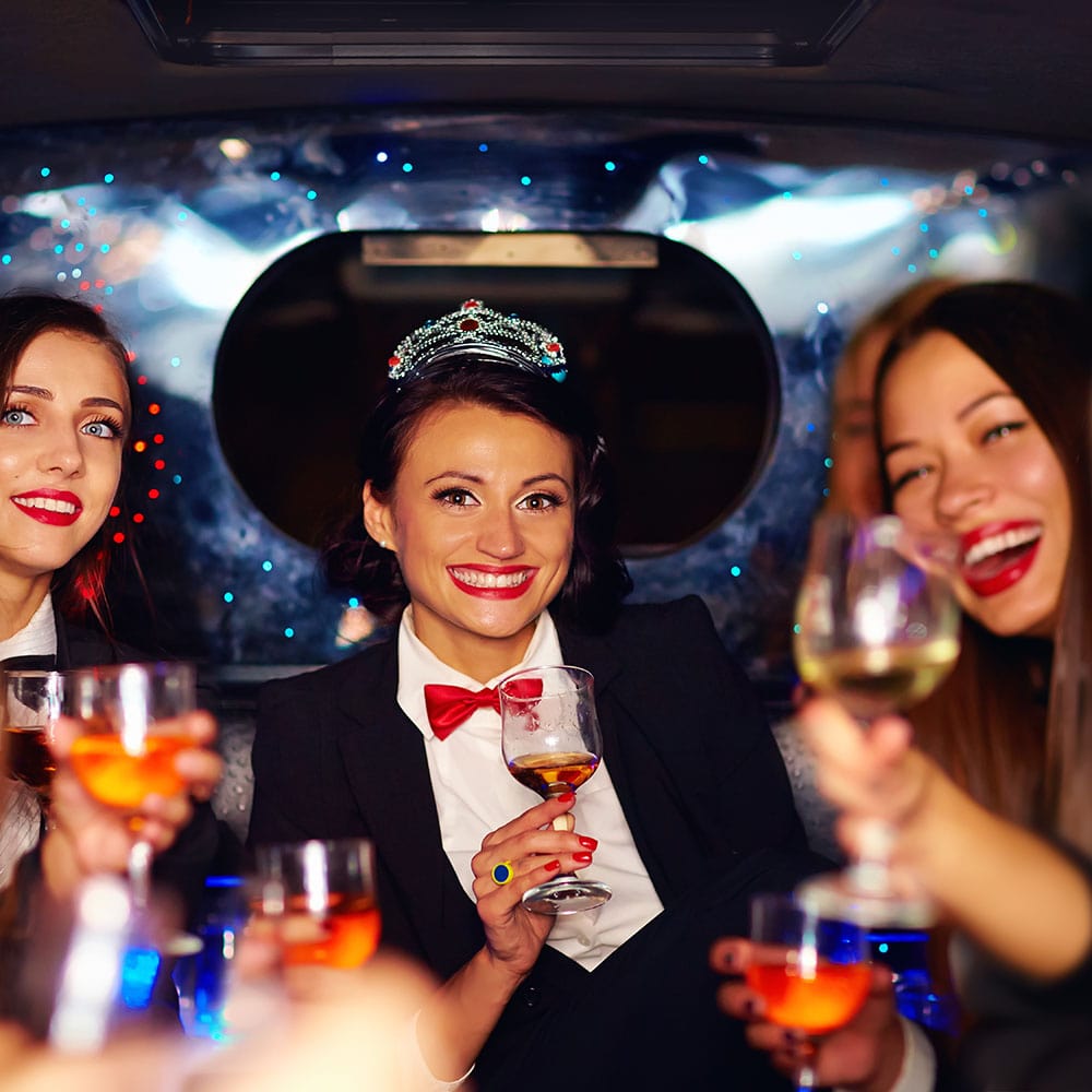 The Pleasant Prairie Limo Service night on the town