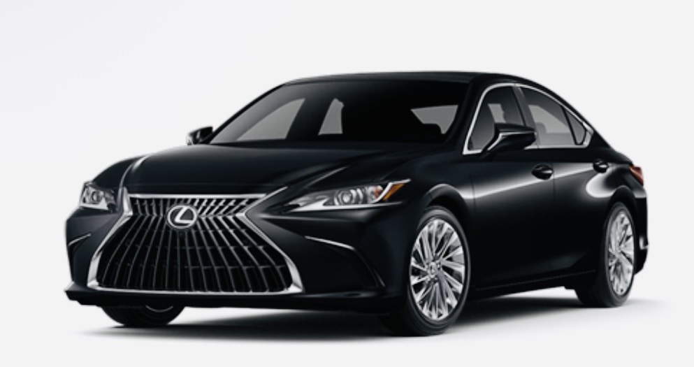 Black Car Sedan — Lexus ES